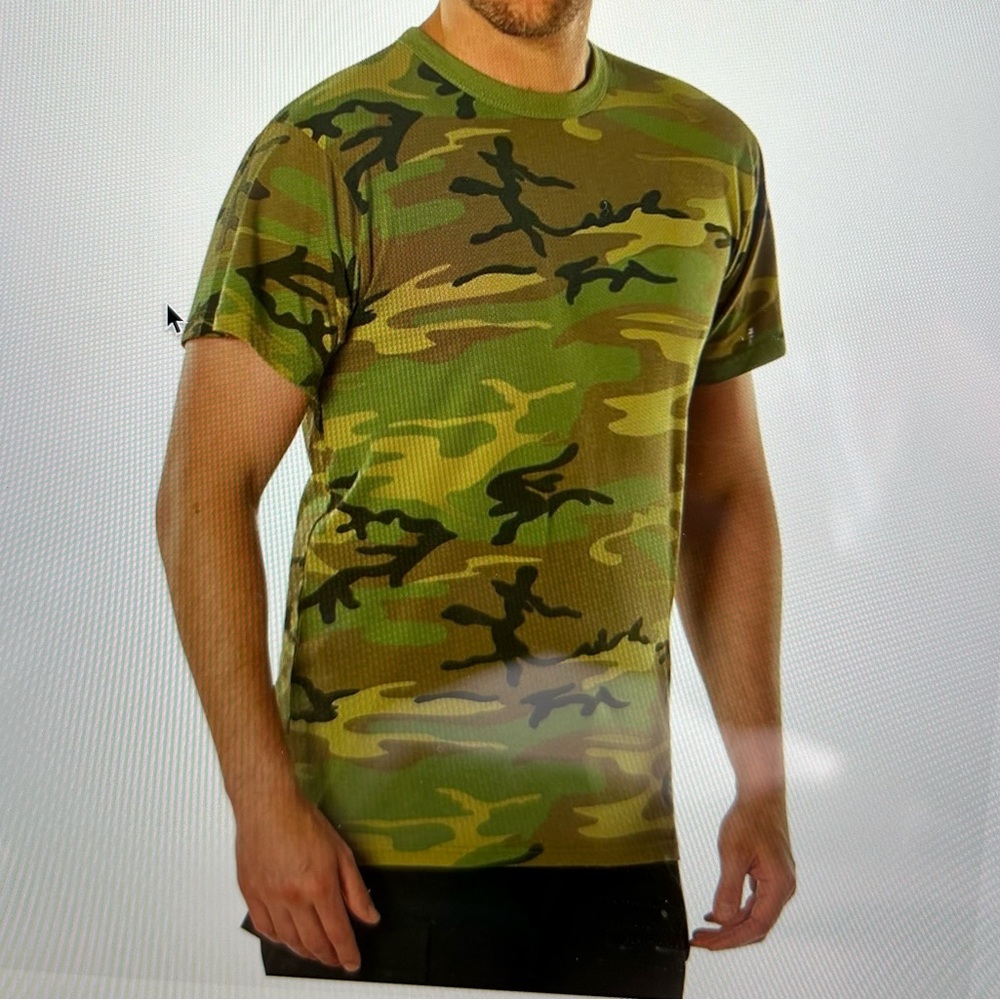 Rothco Vintage camo t-shirt | Vintage military t-shirt | camouflage t-shirt